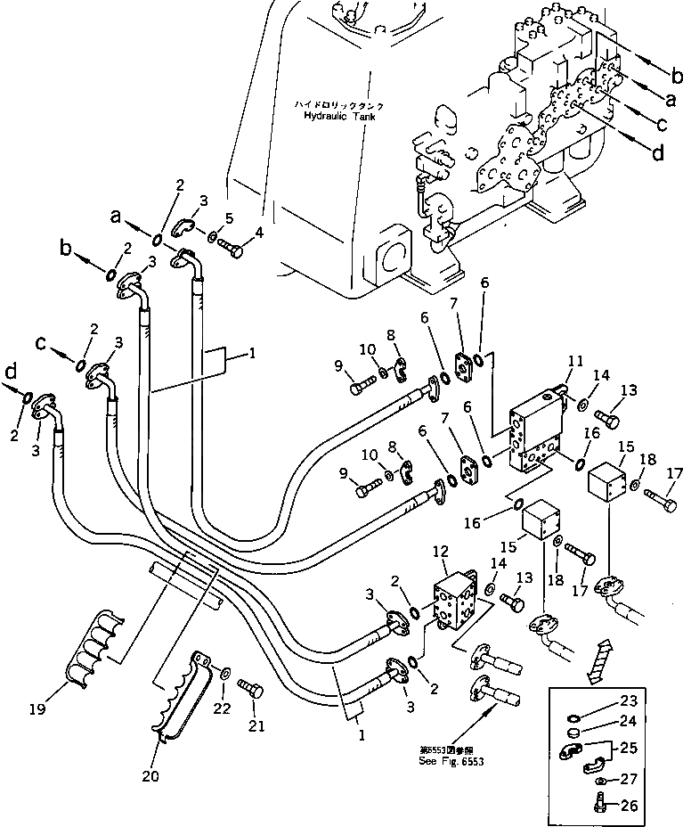 Болт 198-09-31770  Komatsu