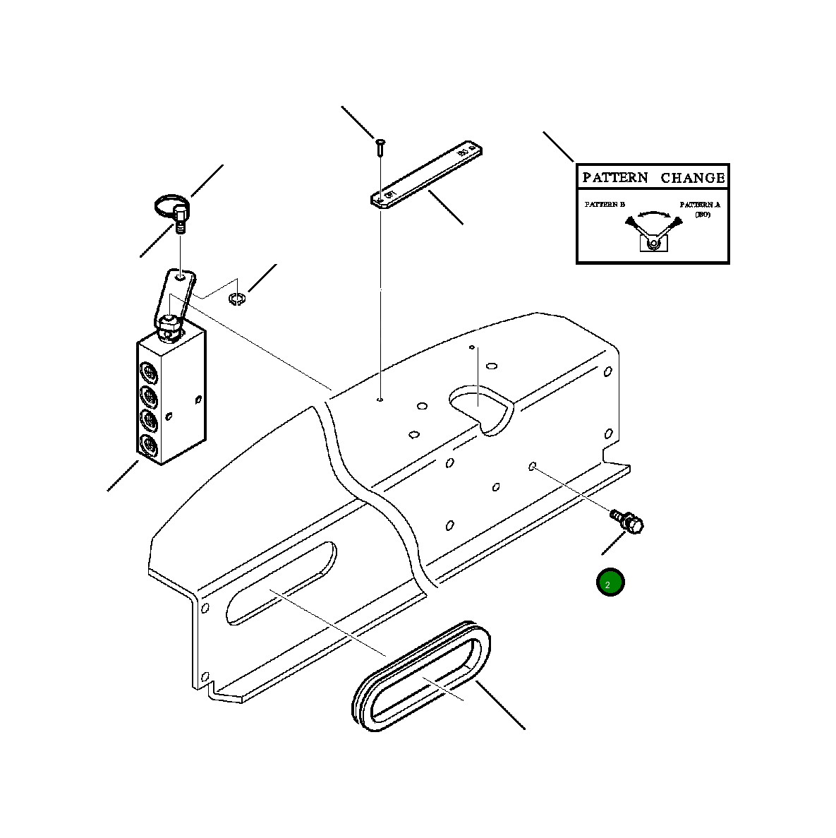 Болт 01024-80820  Komatsu