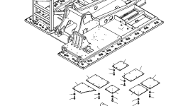 Крышка 206-54-A2220 Komatsu