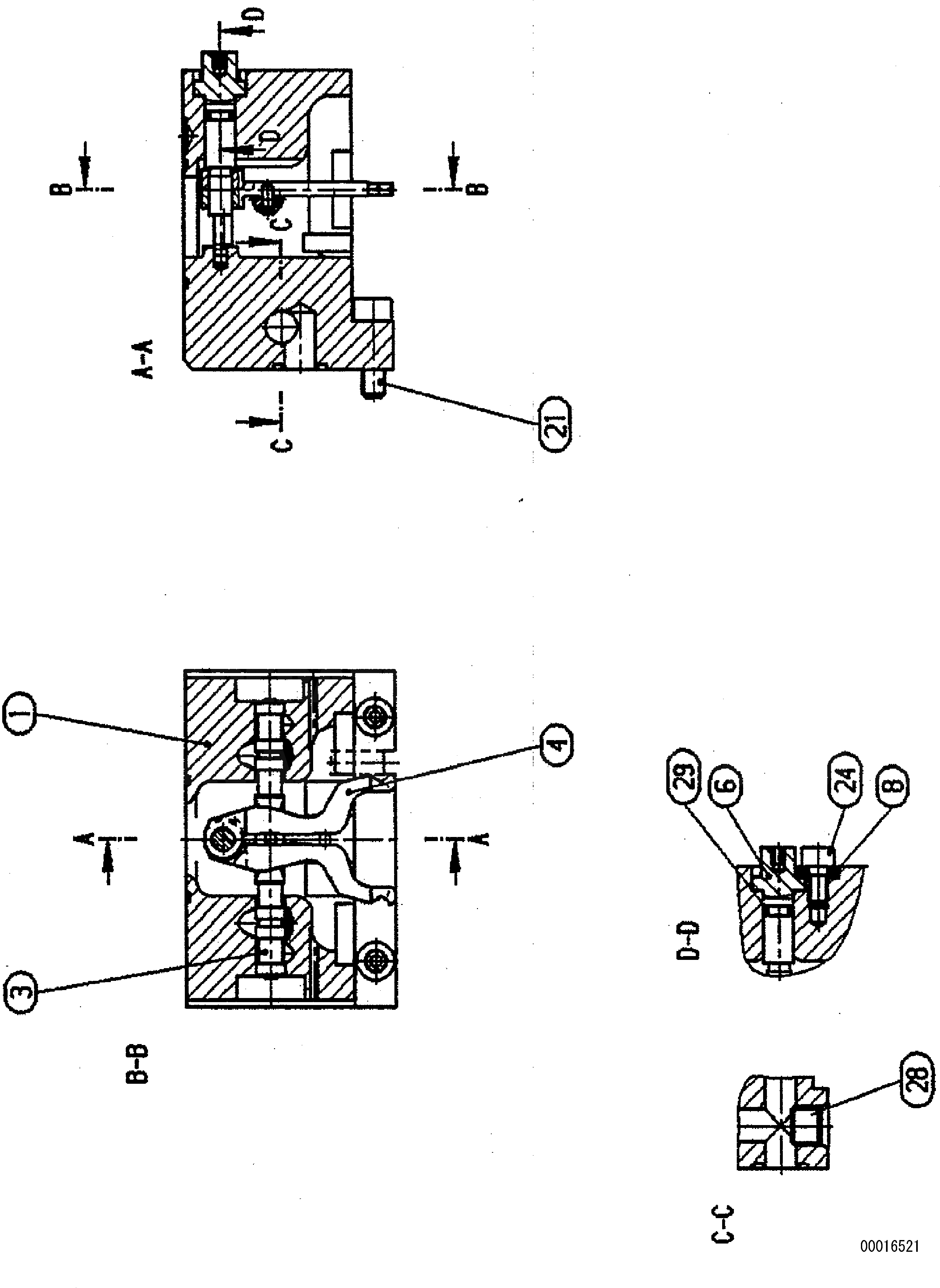 Кольцо уплотнительное (O-Ring) UCR909153668  Komatsu