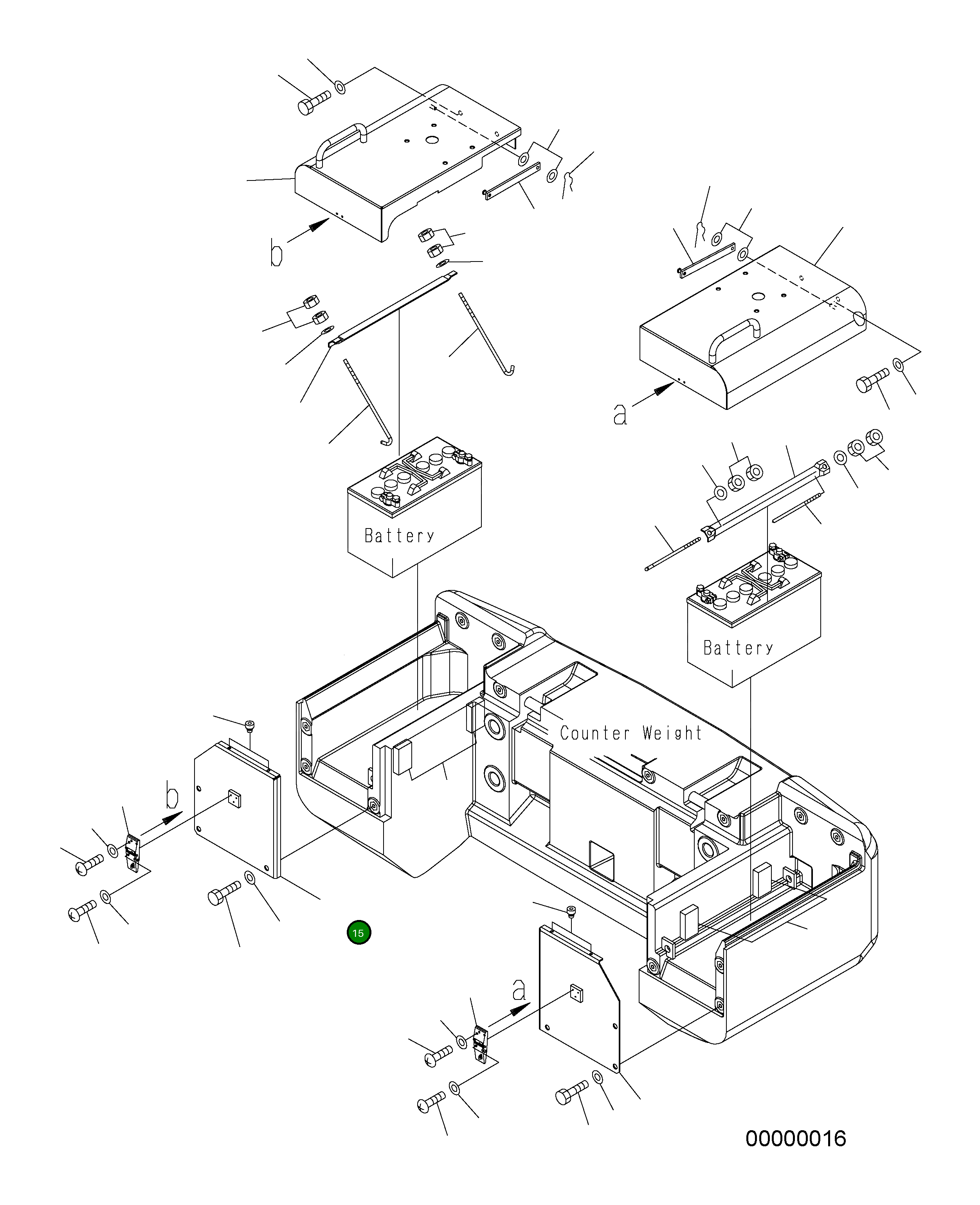 Крышка 418-T90-3210 Komatsu