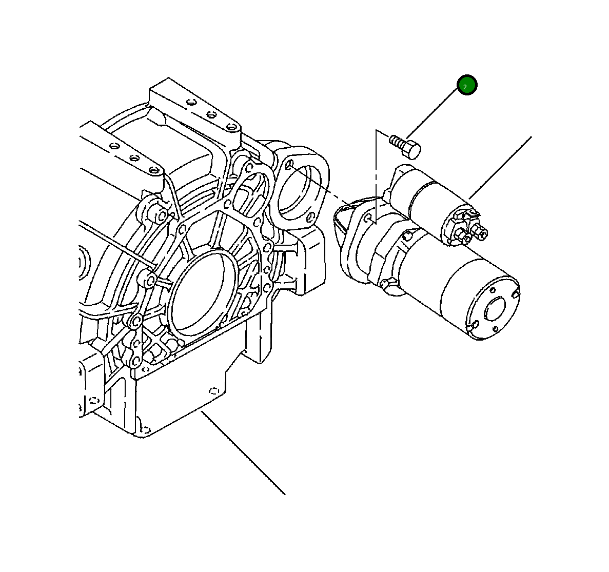 Болт YM26116120302 Komatsu