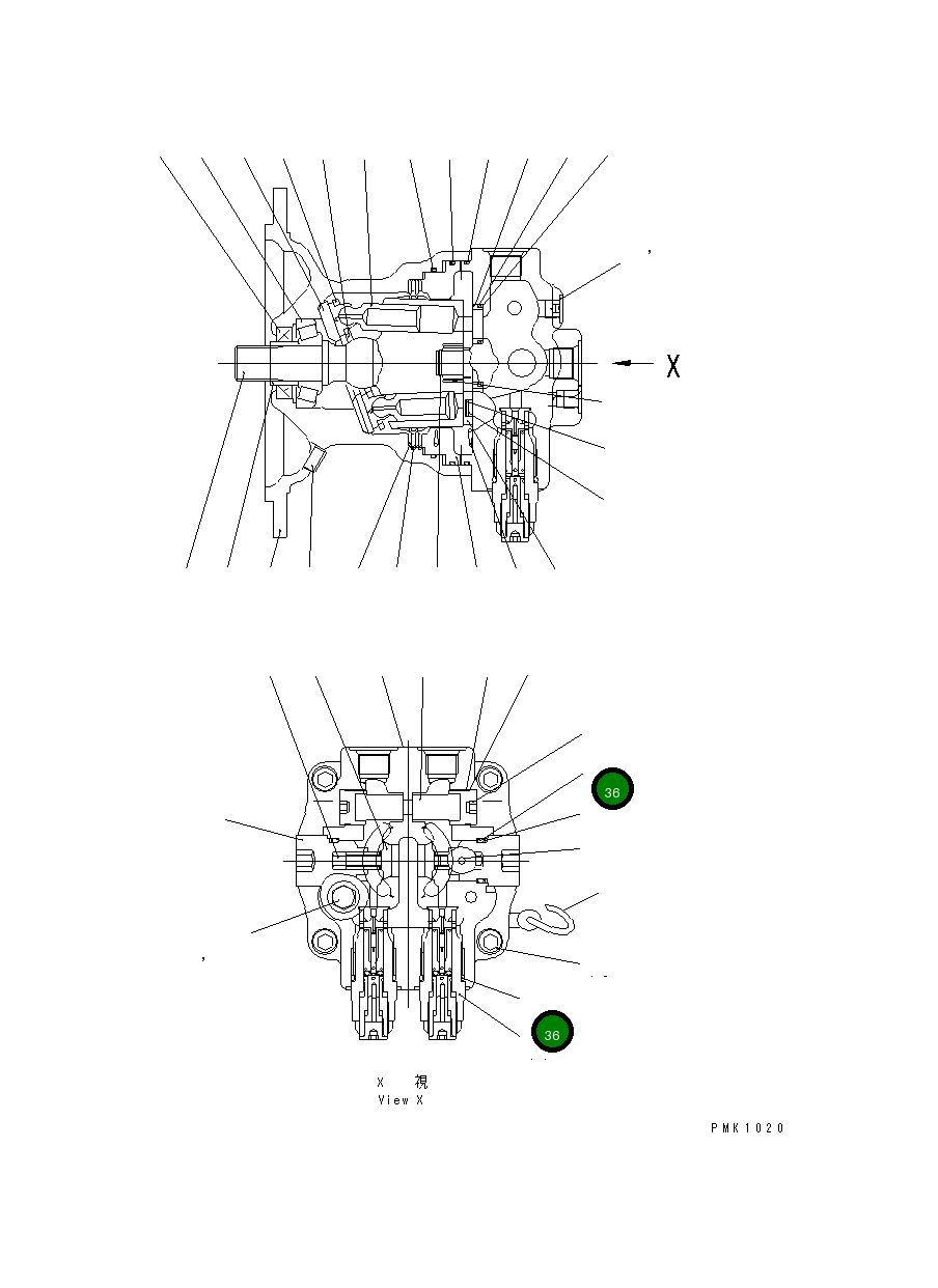 Кольцо уплотнительное (O-Ring) TM0205-810  Komatsu
