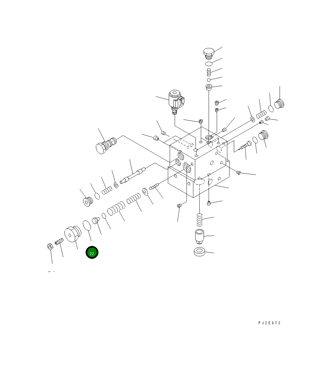 Кольцо уплотнительное (O-Ring) 07000-13029  Komatsu