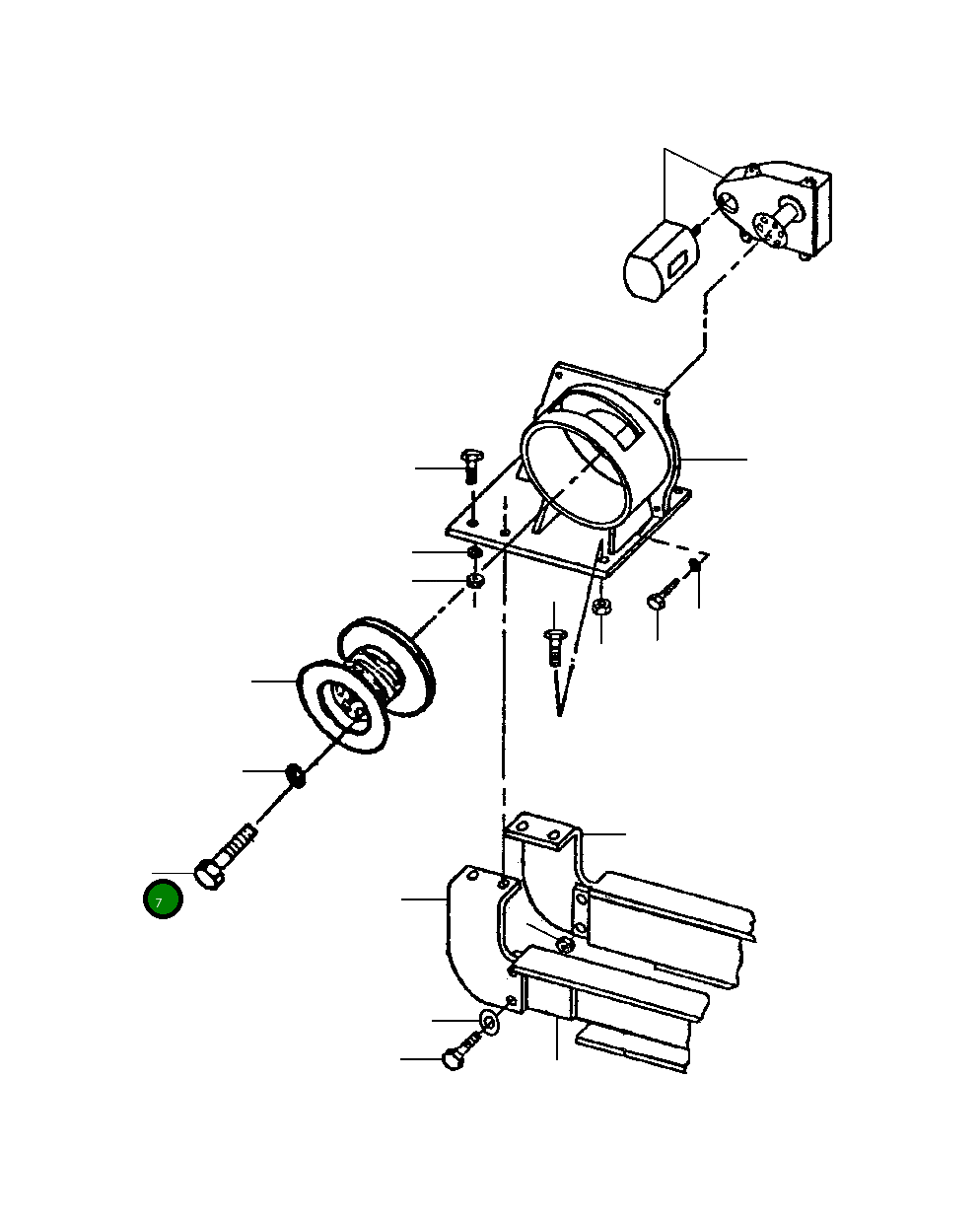 Болт 82 118 Komatsu