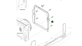 Крышка 621-01737B Komatsu