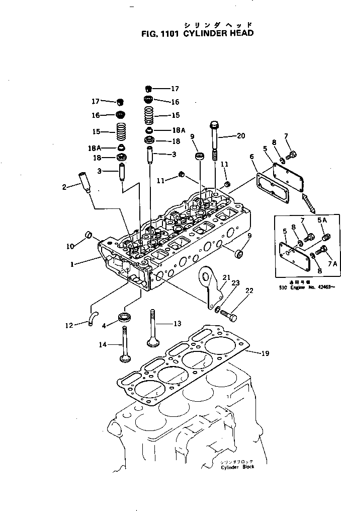 Болт 6130-12-1610 Komatsu