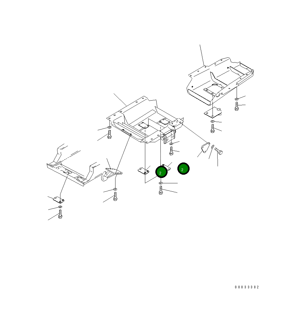 Крышка 176-54-11140 Komatsu
