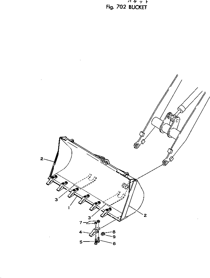 Болт 09208-01660 Komatsu