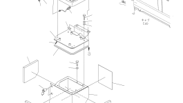 Крышка 421-T32-6821 Komatsu