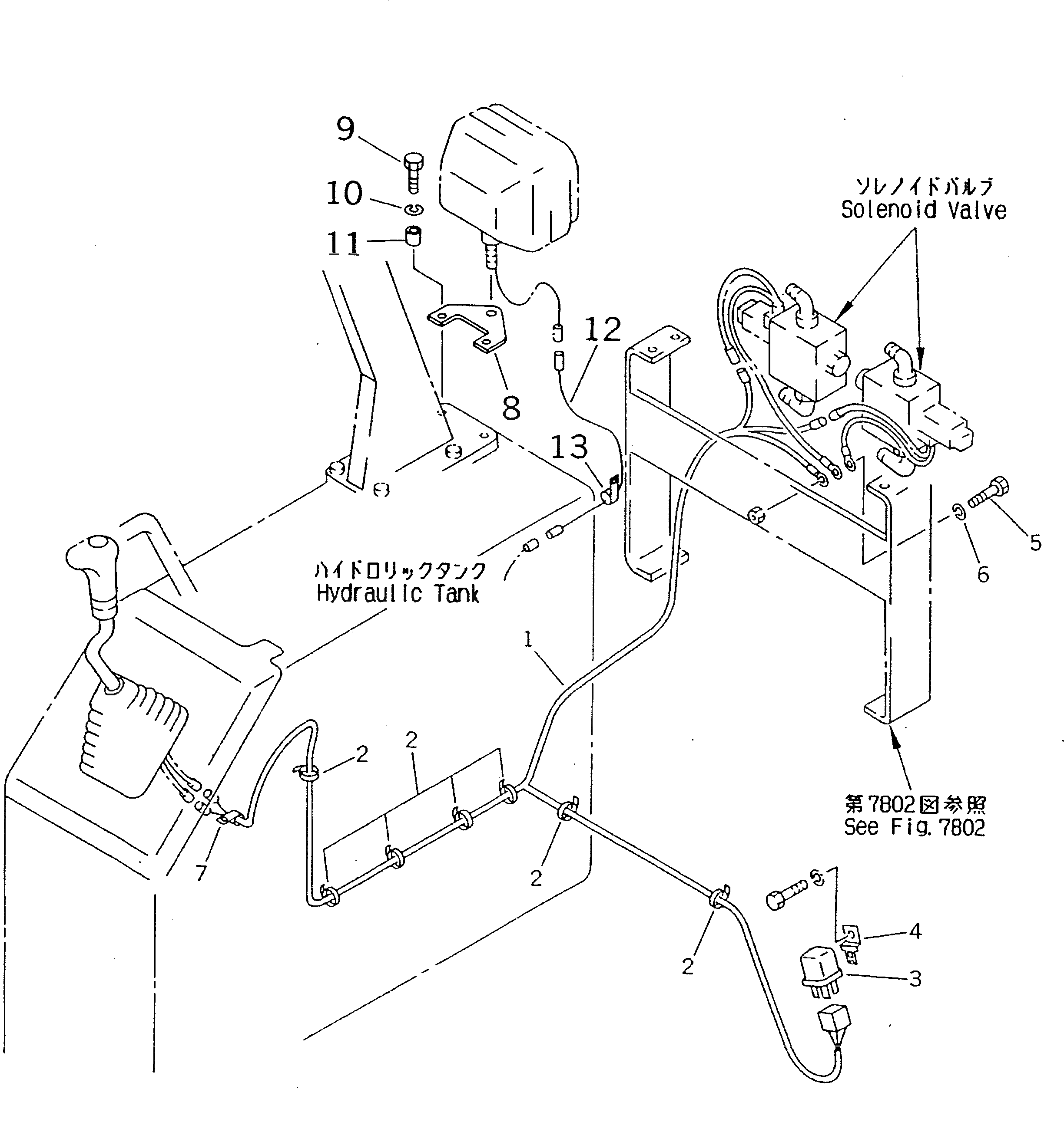 Болт 01010-20820 Komatsu
