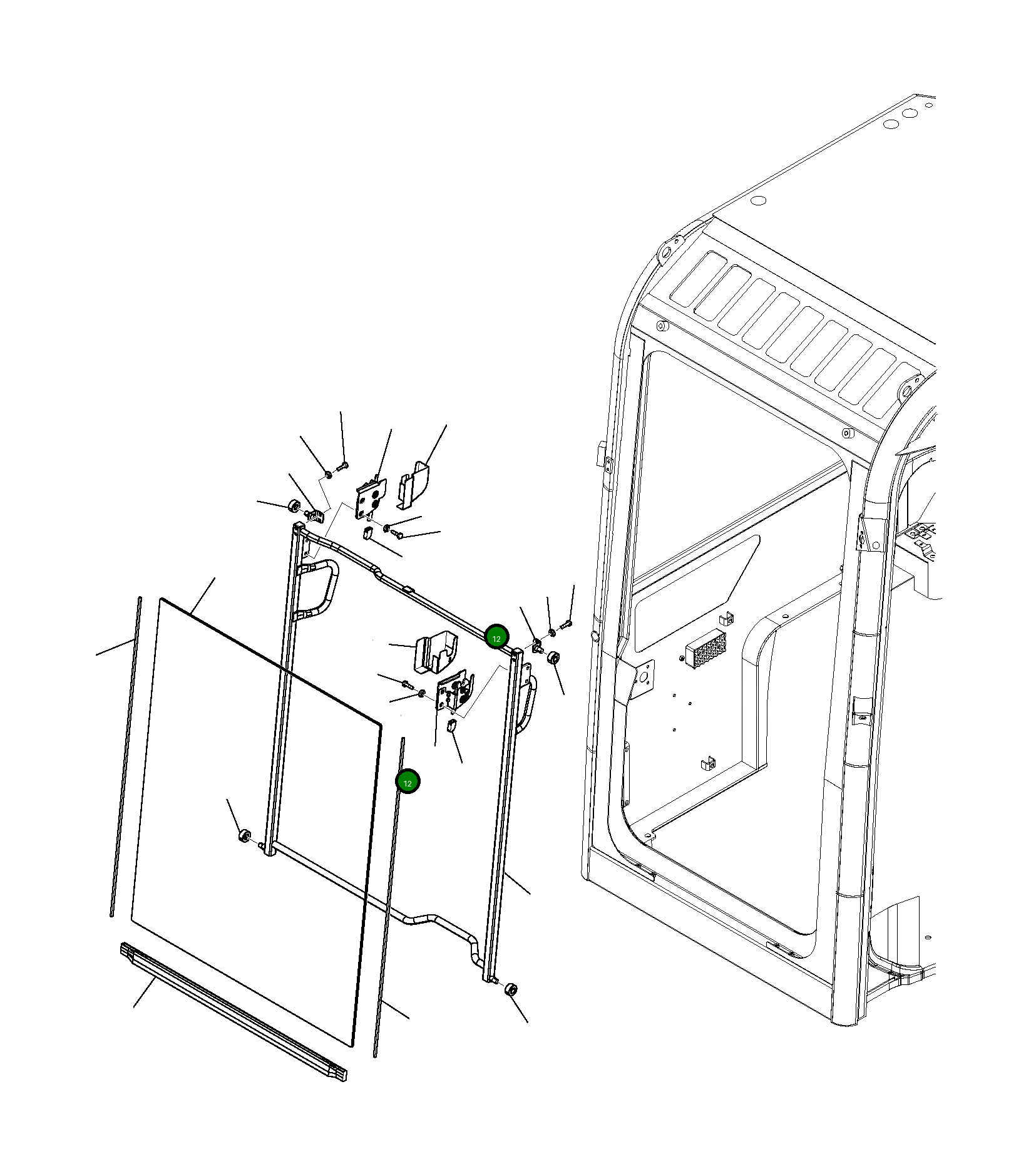 Болт 21W-54-R2210 Komatsu