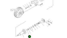 Кольцо 20Y-30-29190 Komatsu