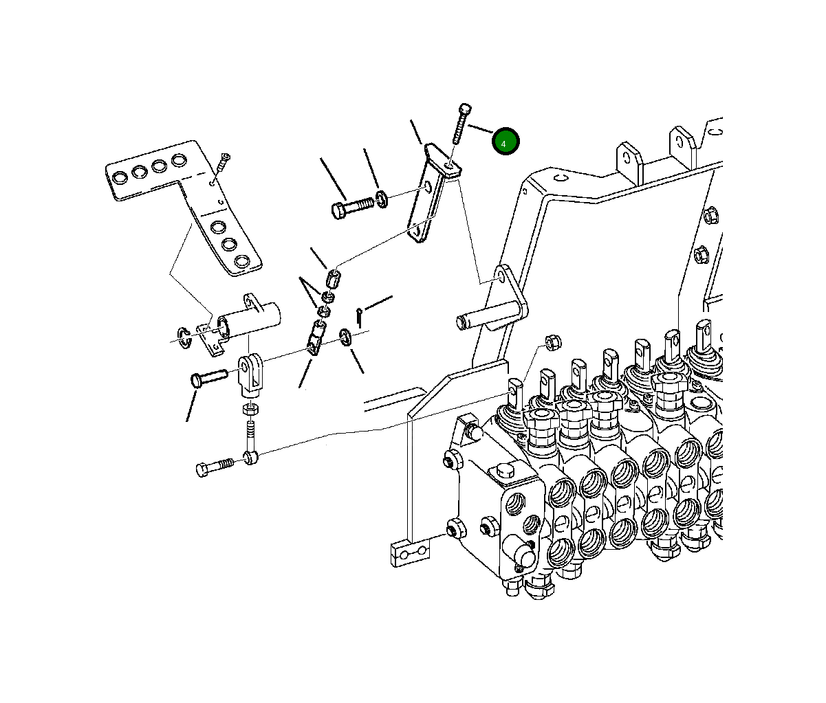 Болт 312743626 Komatsu