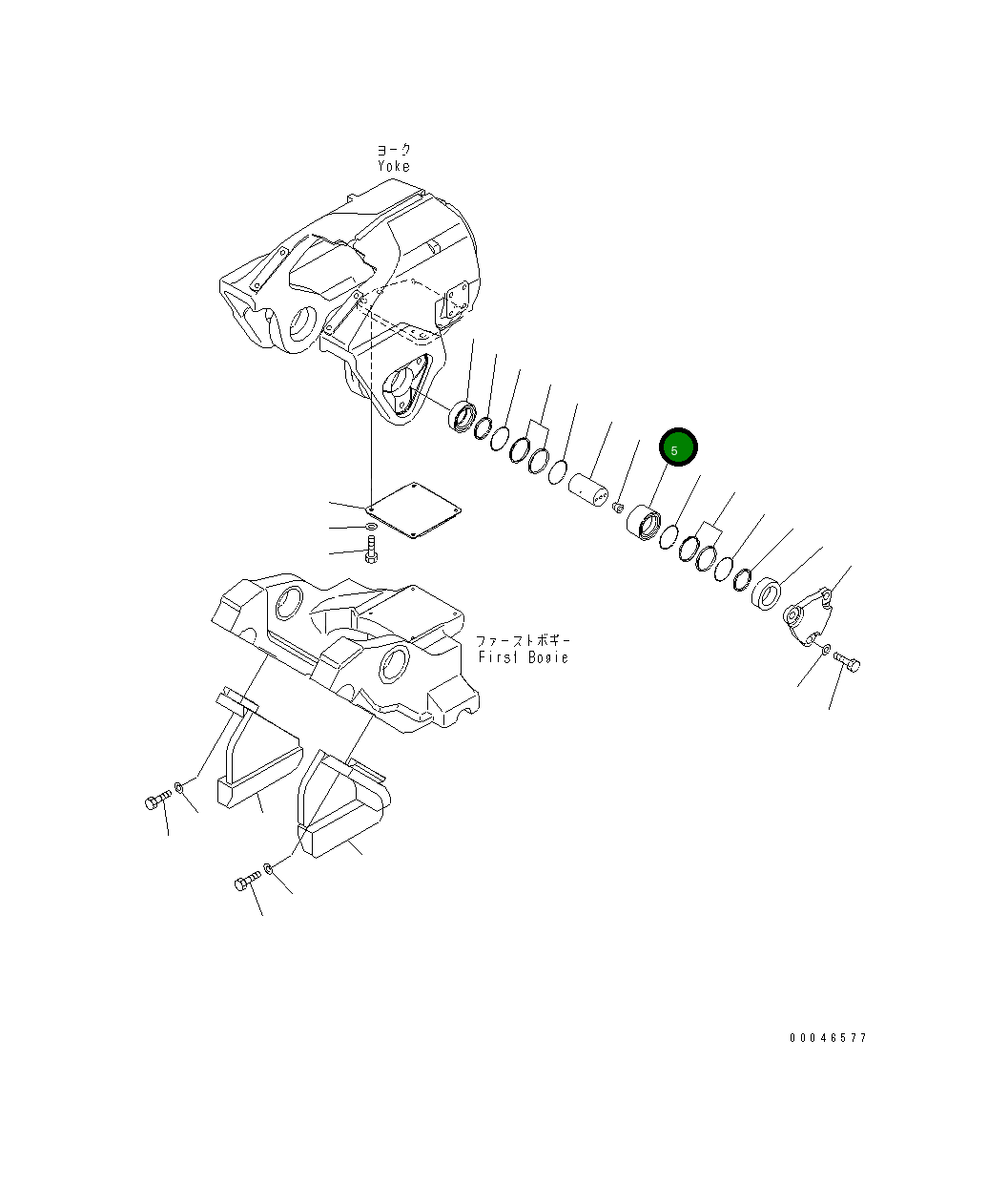 Кольцо 195-30-69711 Komatsu
