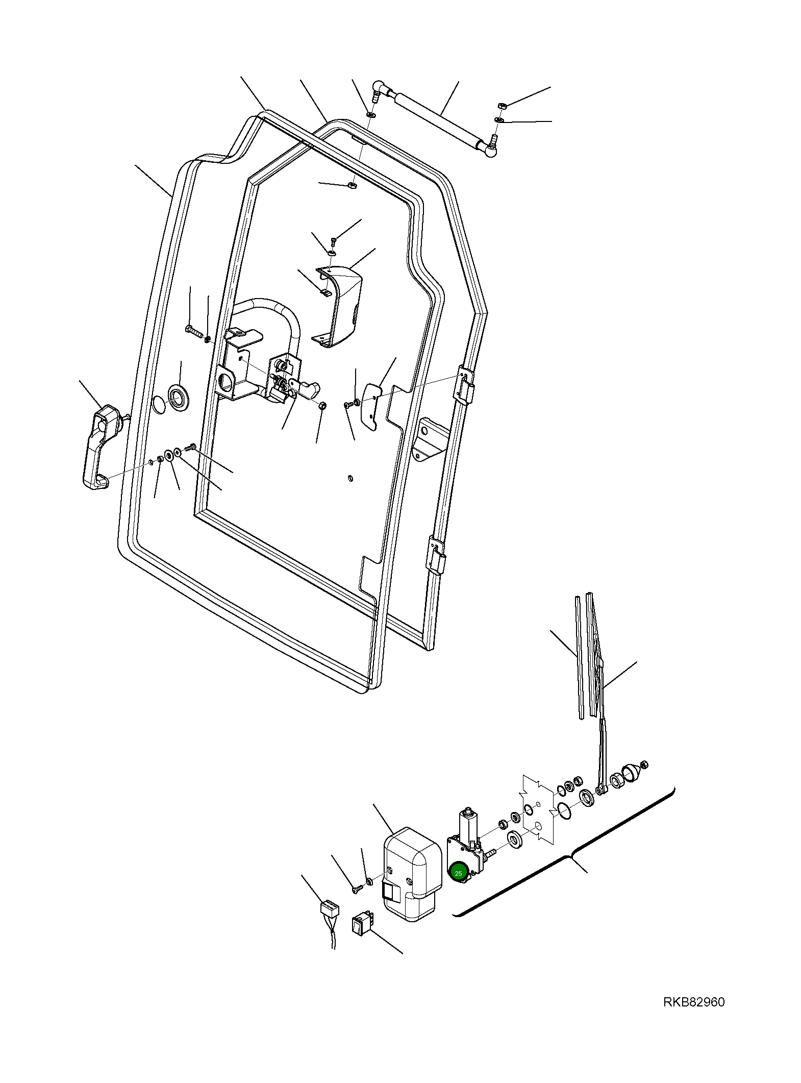 Крышка 37D-54-14650 Komatsu
