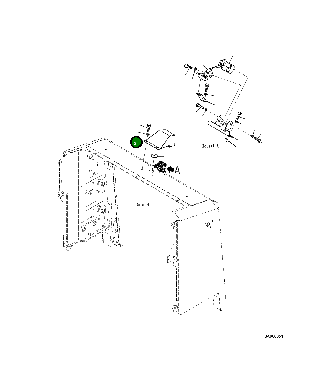 Крышка 425-54-43840 Komatsu