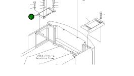 Крышка 203-54-68221 Komatsu