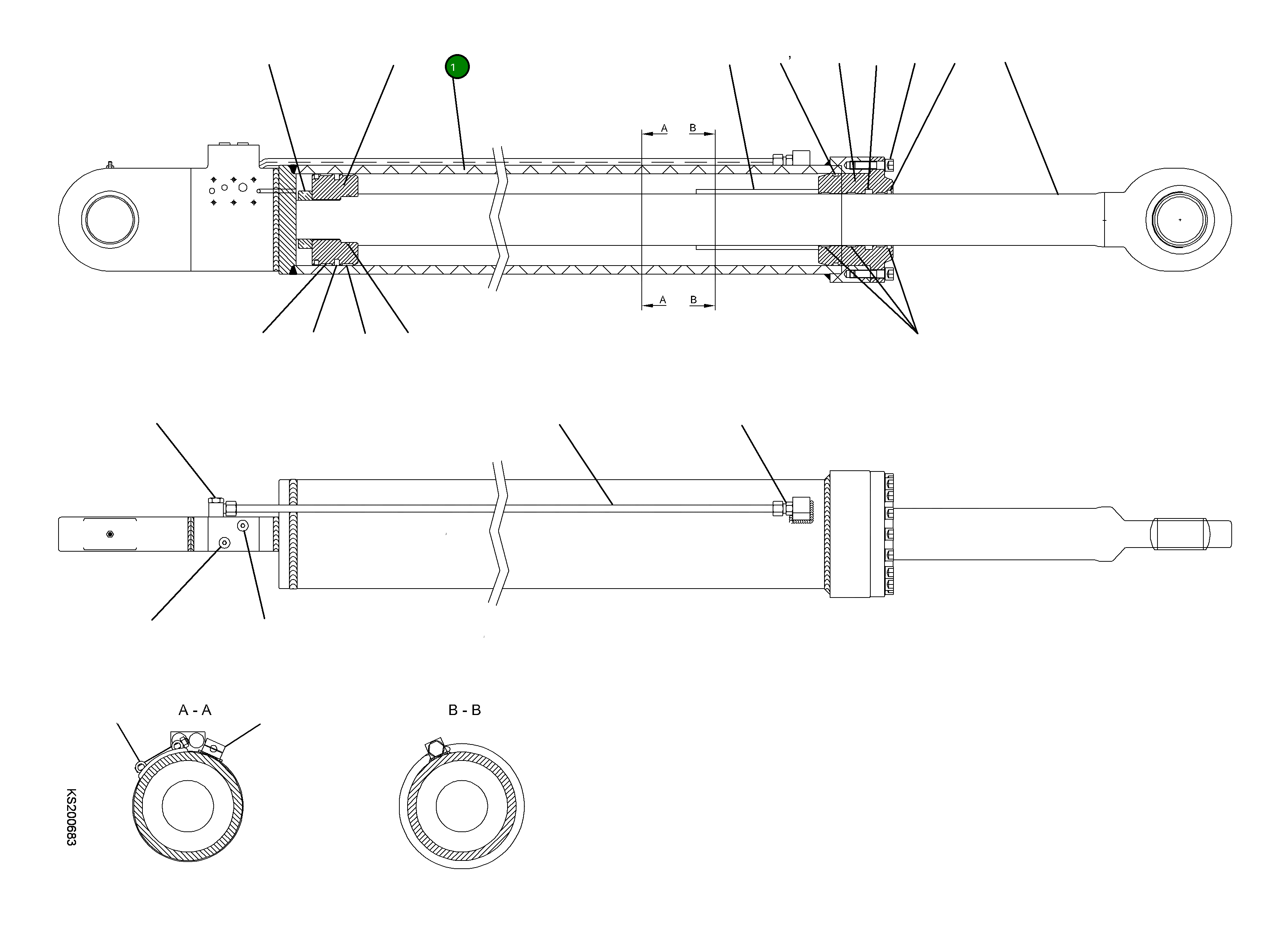 Крышка 208-62-KC440 Komatsu