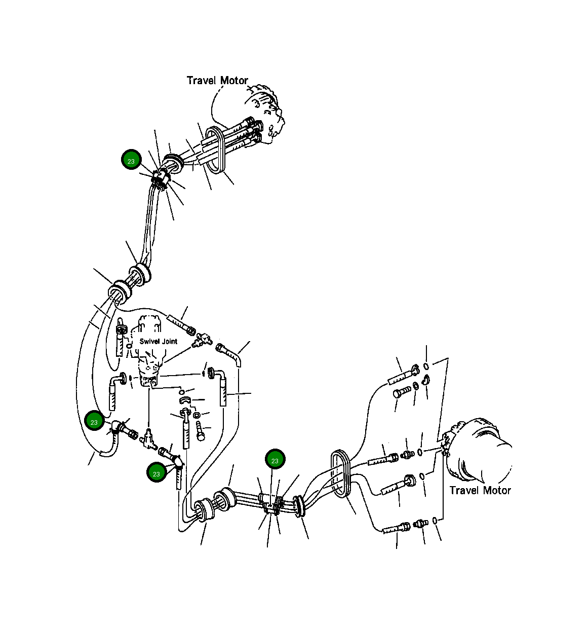 Крышка 21T-62-17820  Komatsu