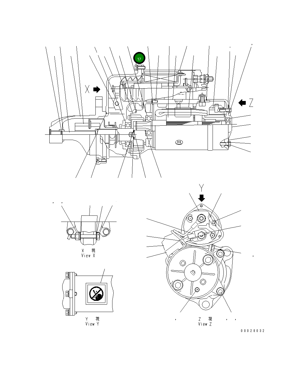 Болт KD0-0274-06202 Komatsu