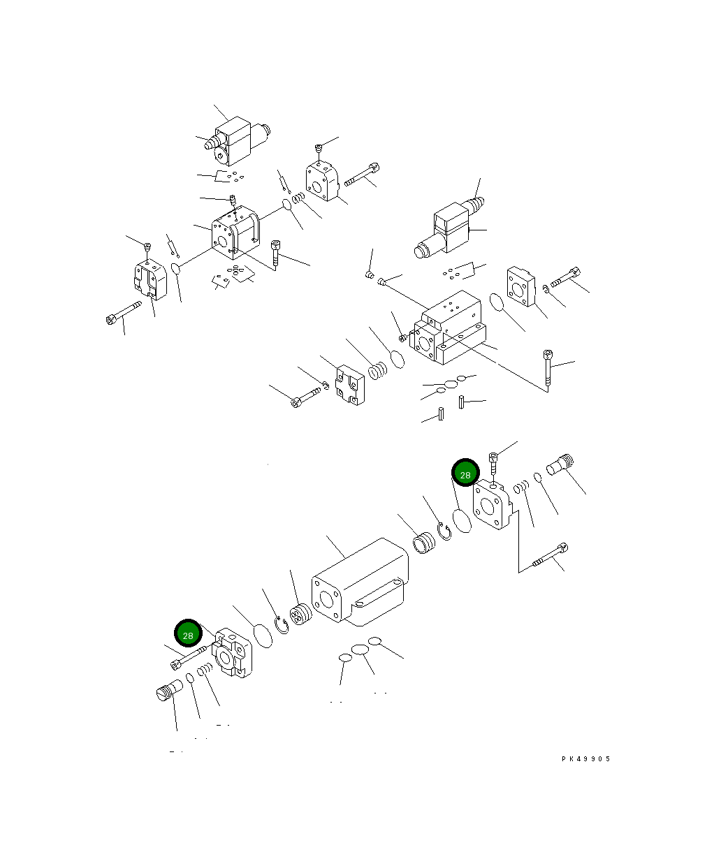 Крышка 41D-62-23440 Komatsu