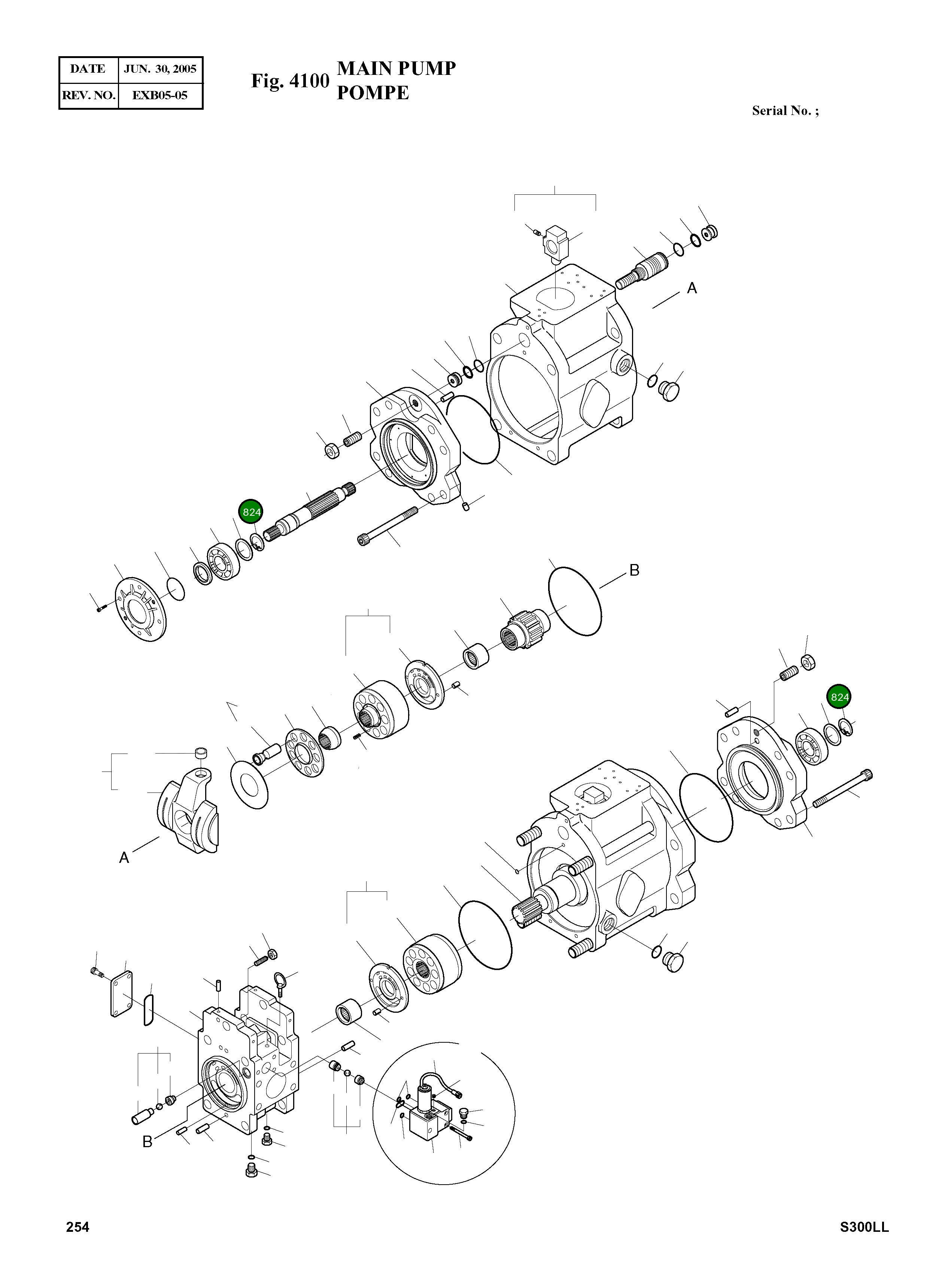 Кольцо OSR40 Komatsu
