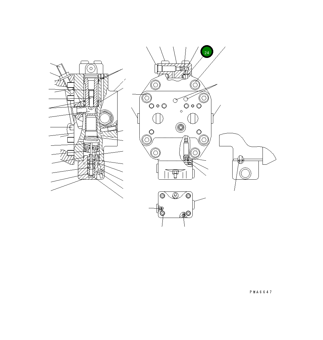Кольцо уплотнительное (O-Ring) 20E-60-K3540  Komatsu
