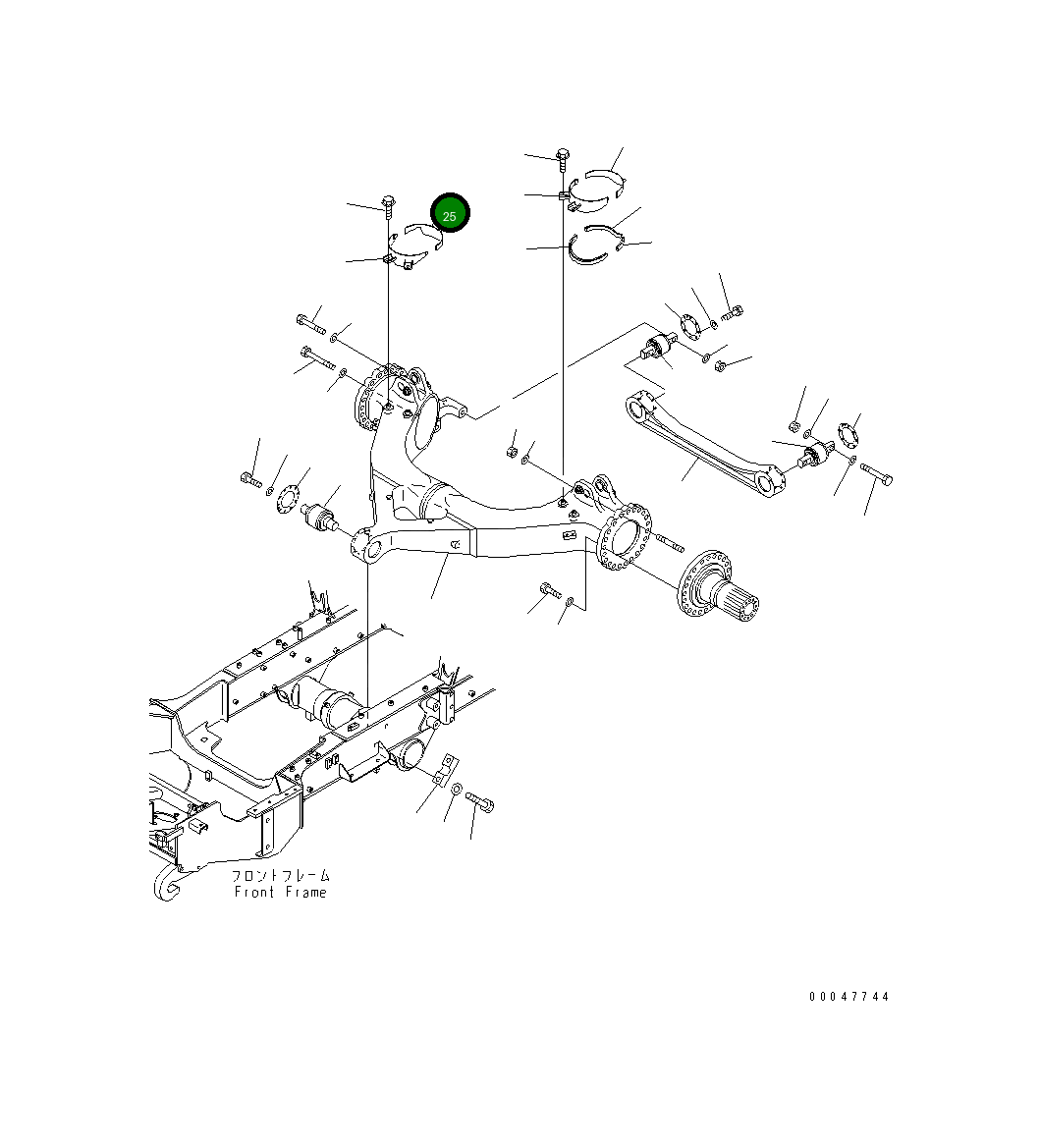 Крышка 56D-50-11340 Komatsu