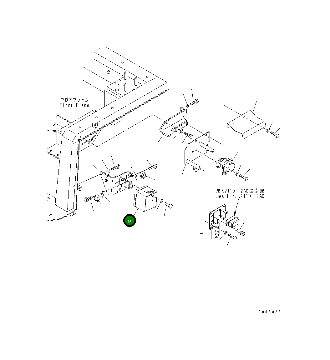 Крышка 14X-06-32311 Komatsu