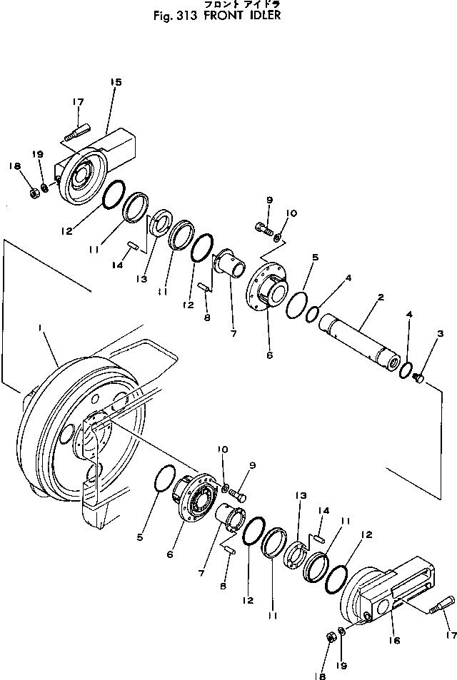Кольцо уплотнительное (O-Ring) 150-27-24250 Komatsu