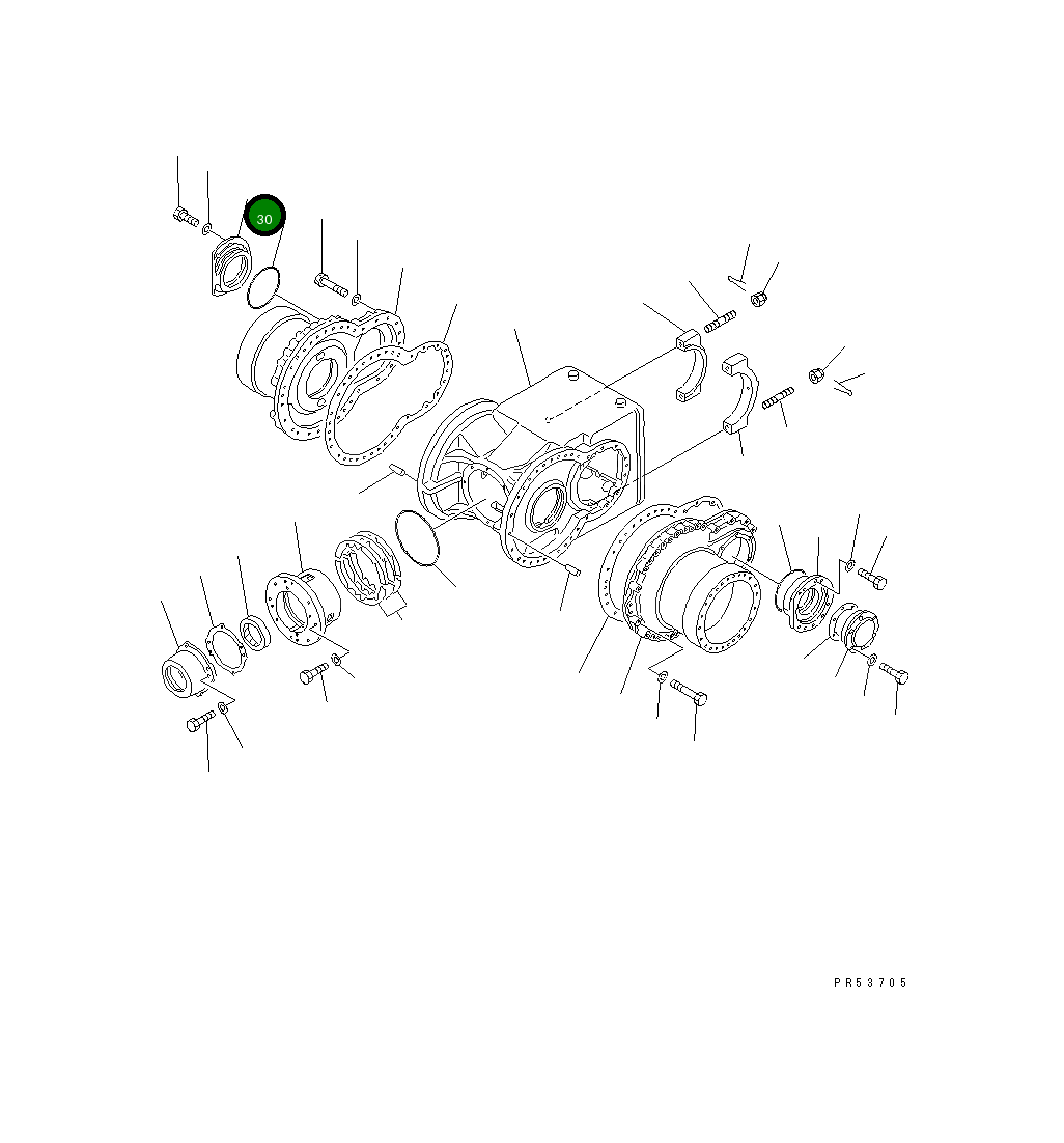 Крышка 232-22-51251 Komatsu