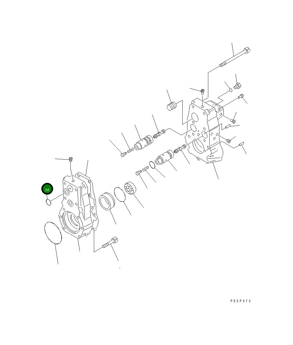 Кольцо уплотнительное (O-Ring) 6553-51-8160 Komatsu