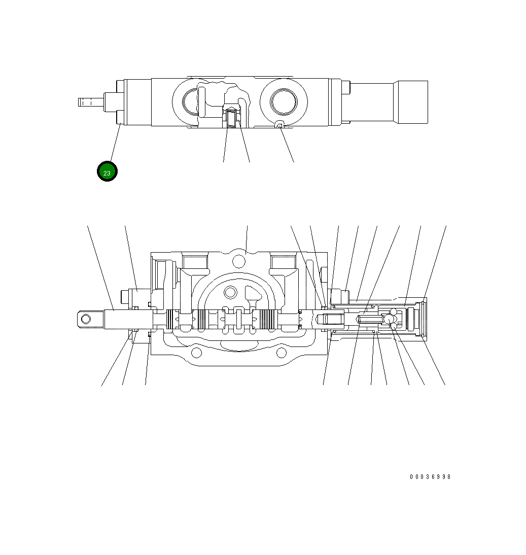 Болт KB92703-06251 Komatsu