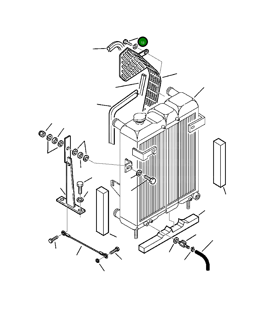 Болт 801015067 Komatsu
