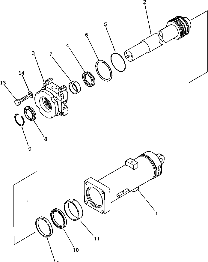 Болт 01011-53000  Komatsu
