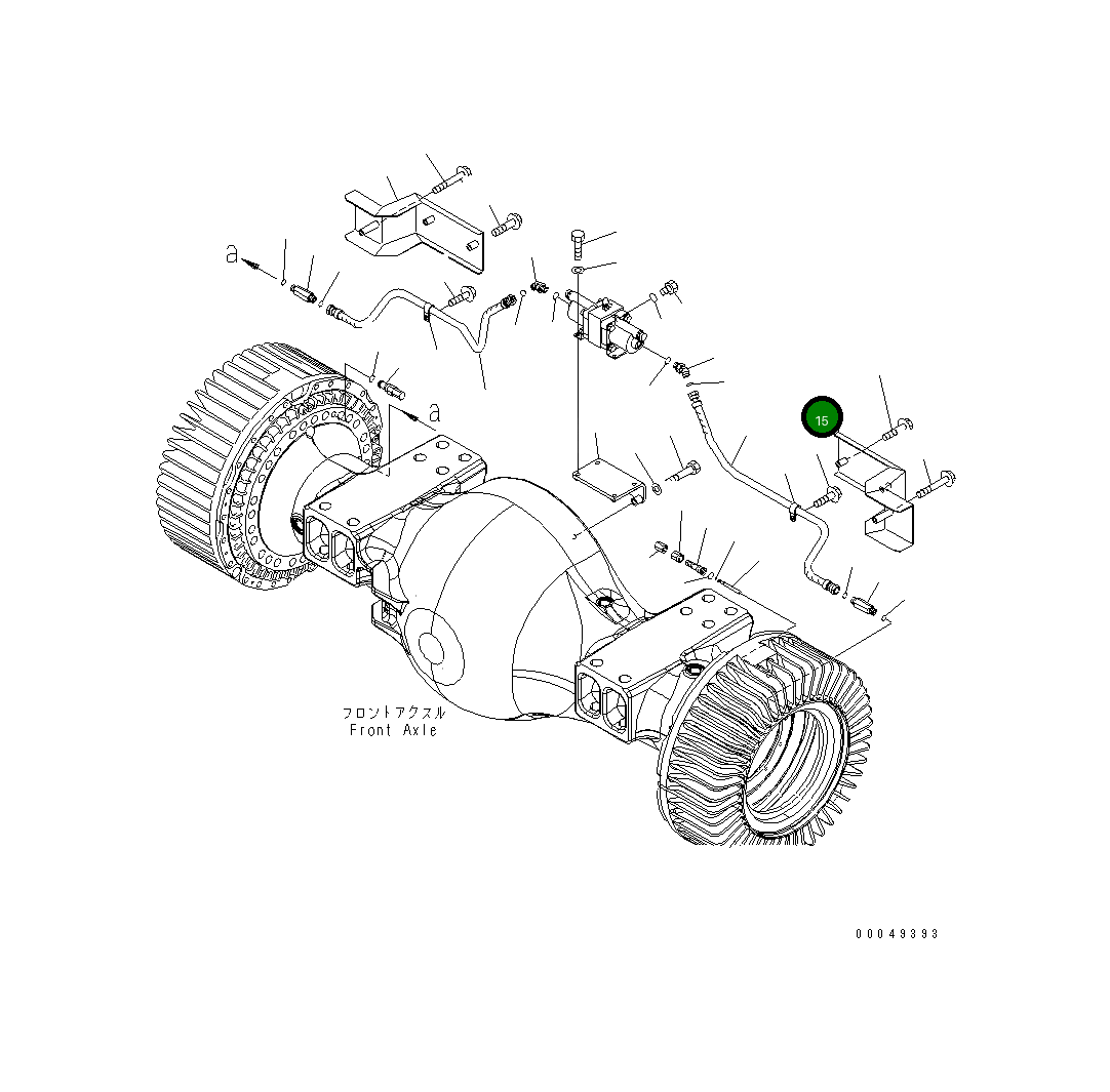 Крышка 426-43-37661 Komatsu