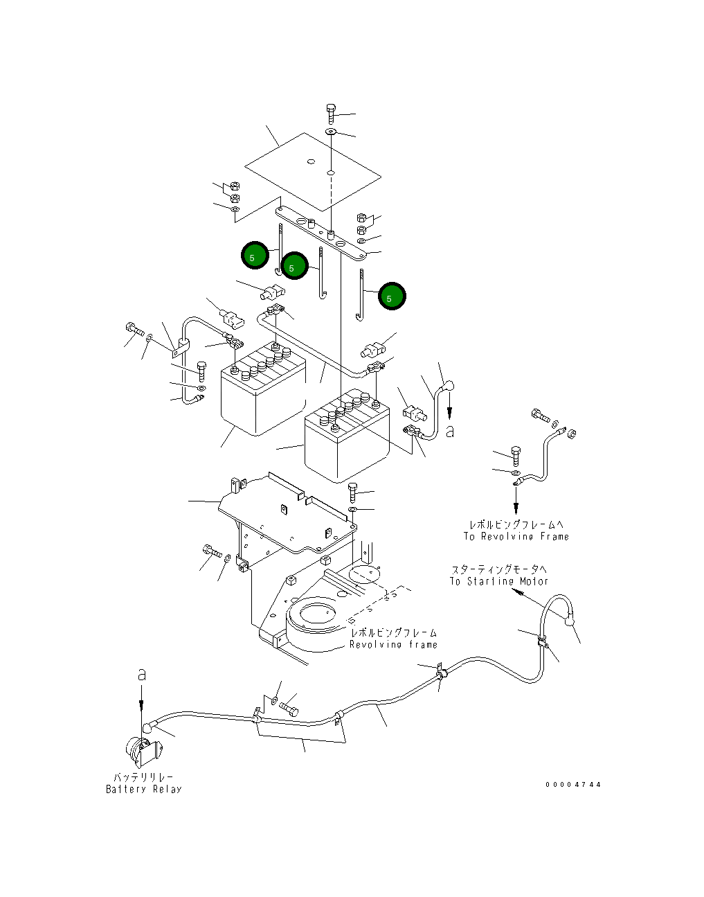 Болт 21W-06-41390 Komatsu