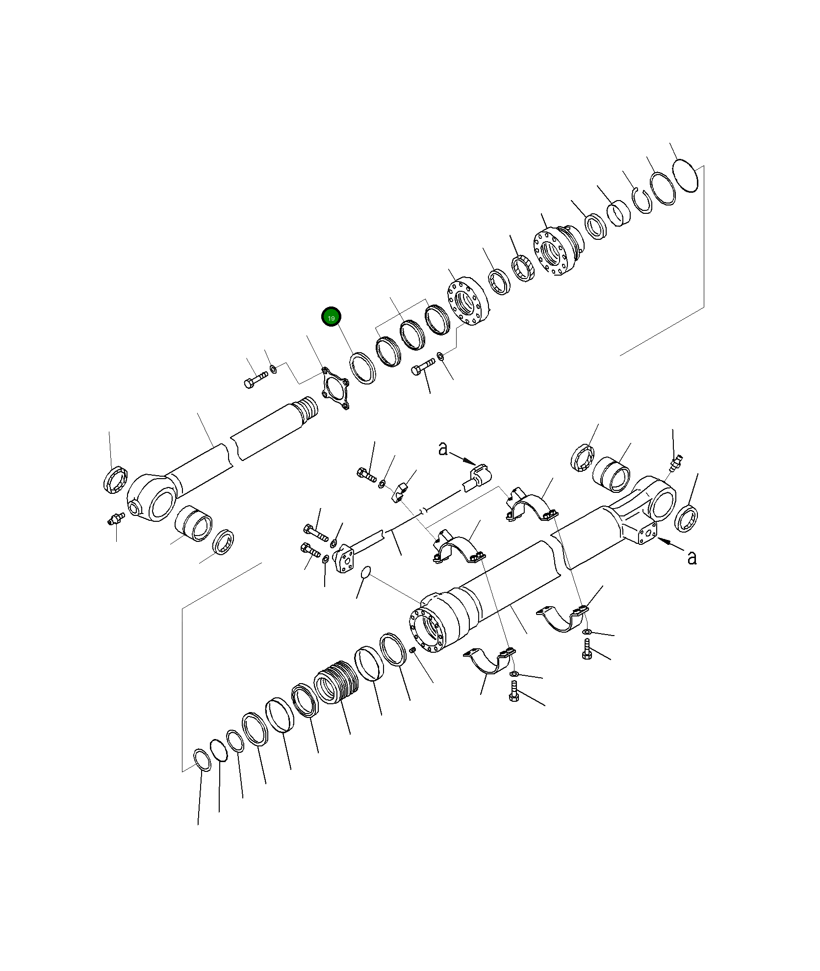 Кольцо 707-88-39420 Komatsu