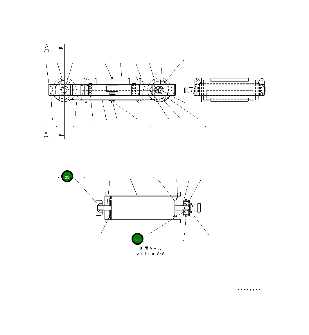 Болт MFK0000311 Komatsu