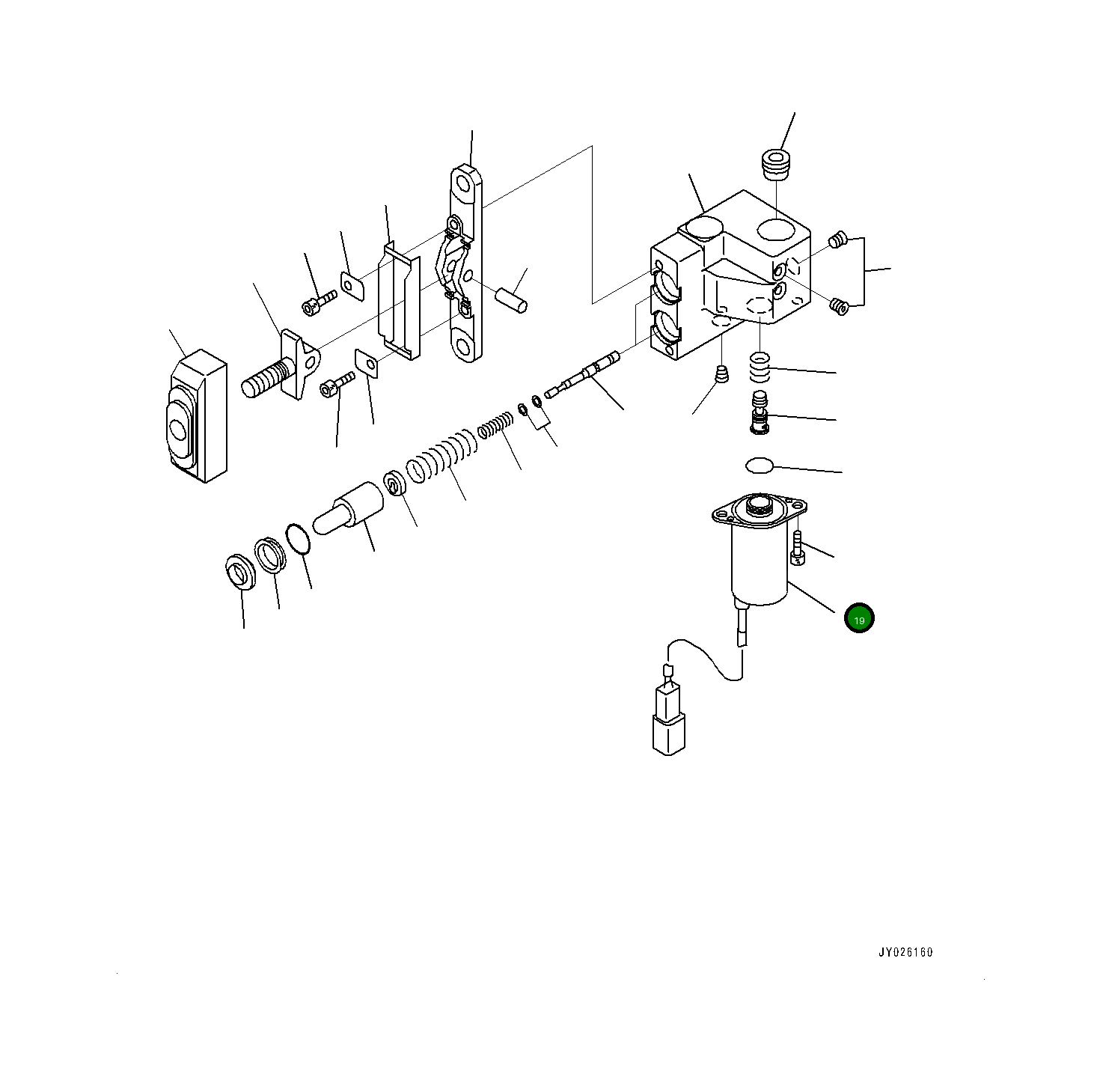 Кольцо уплотнительное (O-Ring) 7022153680 Komatsu