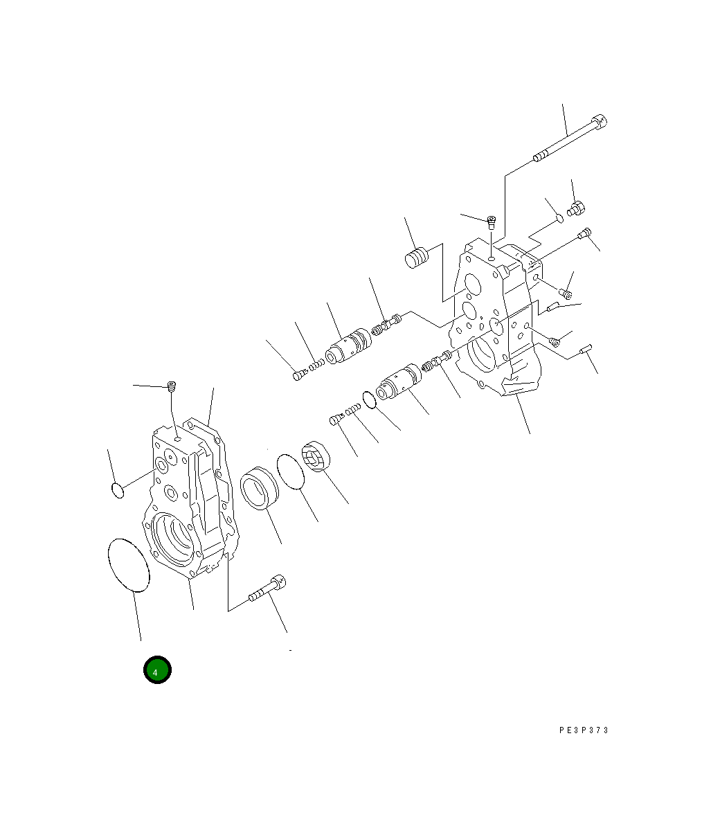 Кольцо уплотнительное (O-Ring) 6553-21-8110 Komatsu