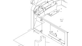 Крышка 22F-910-3322 Komatsu