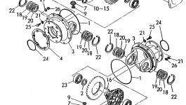 Втулка YM195166-13940 Komatsu