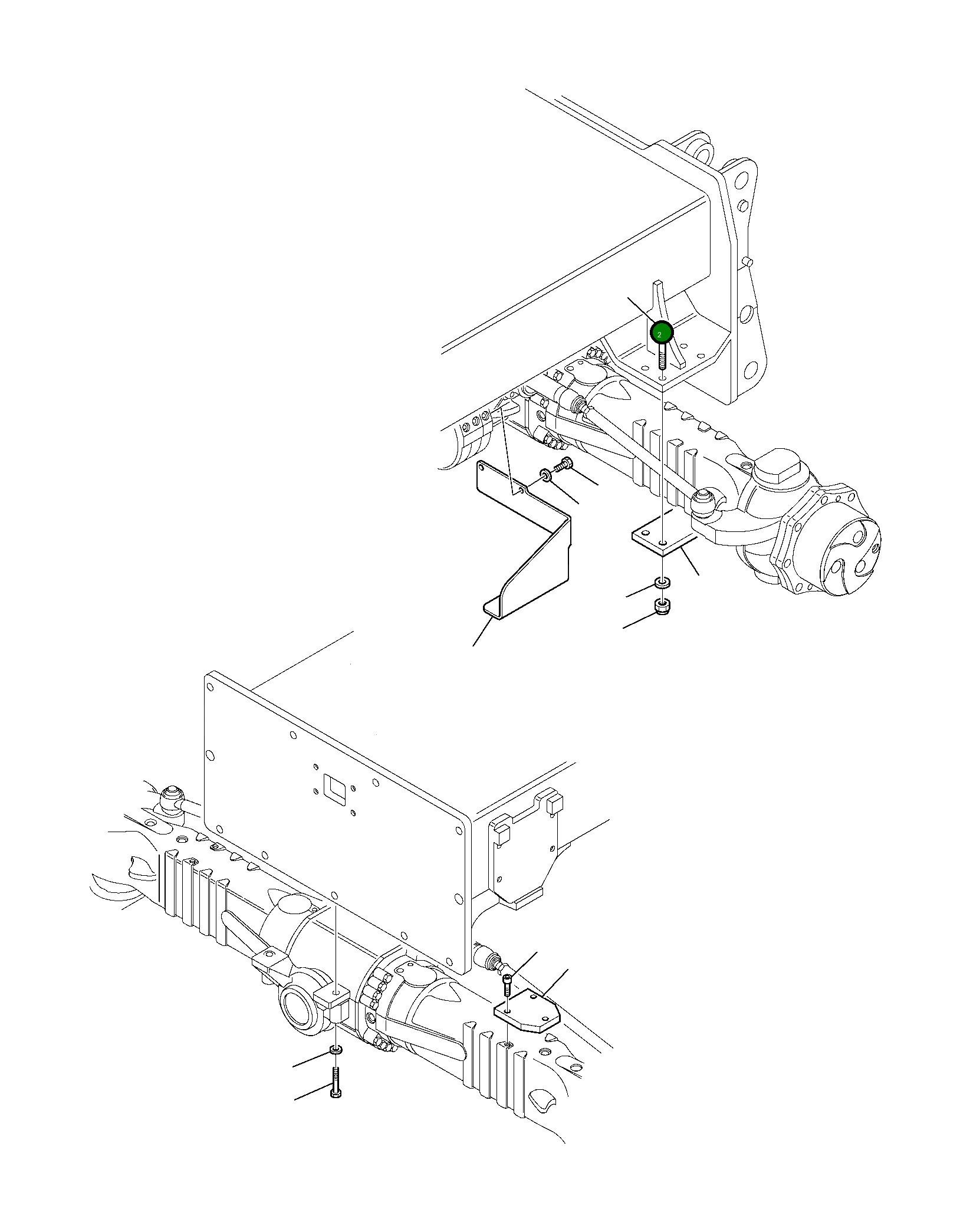 Болт 21D-47-11290 Komatsu