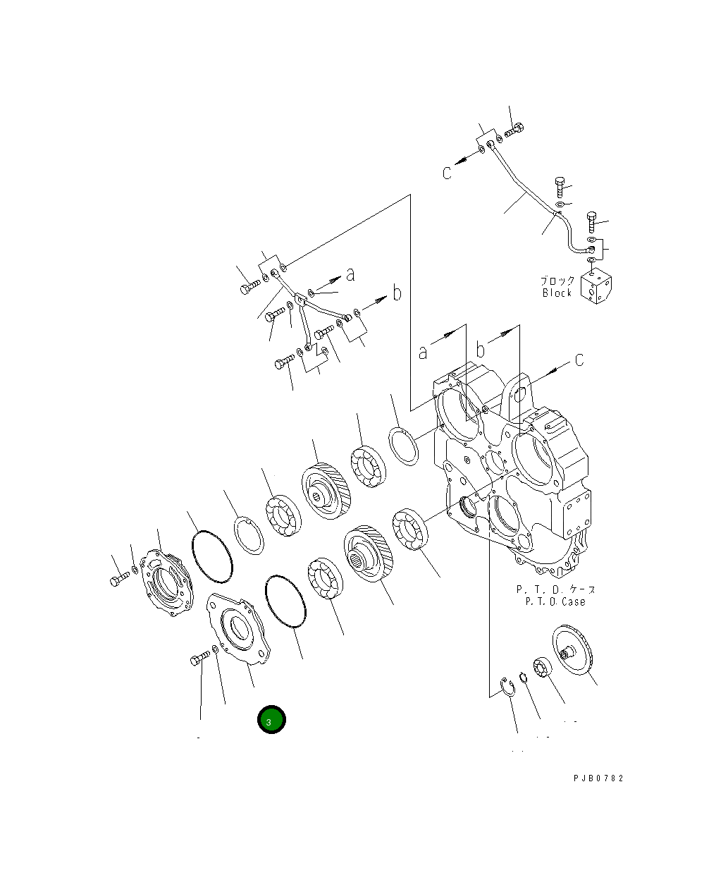 Крышка 17A-15-18120 Komatsu