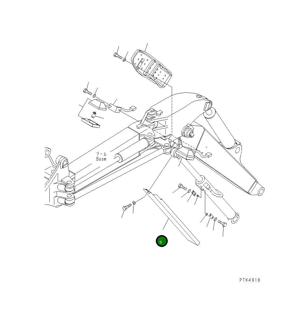 Крышка 20U-70-31230 Komatsu