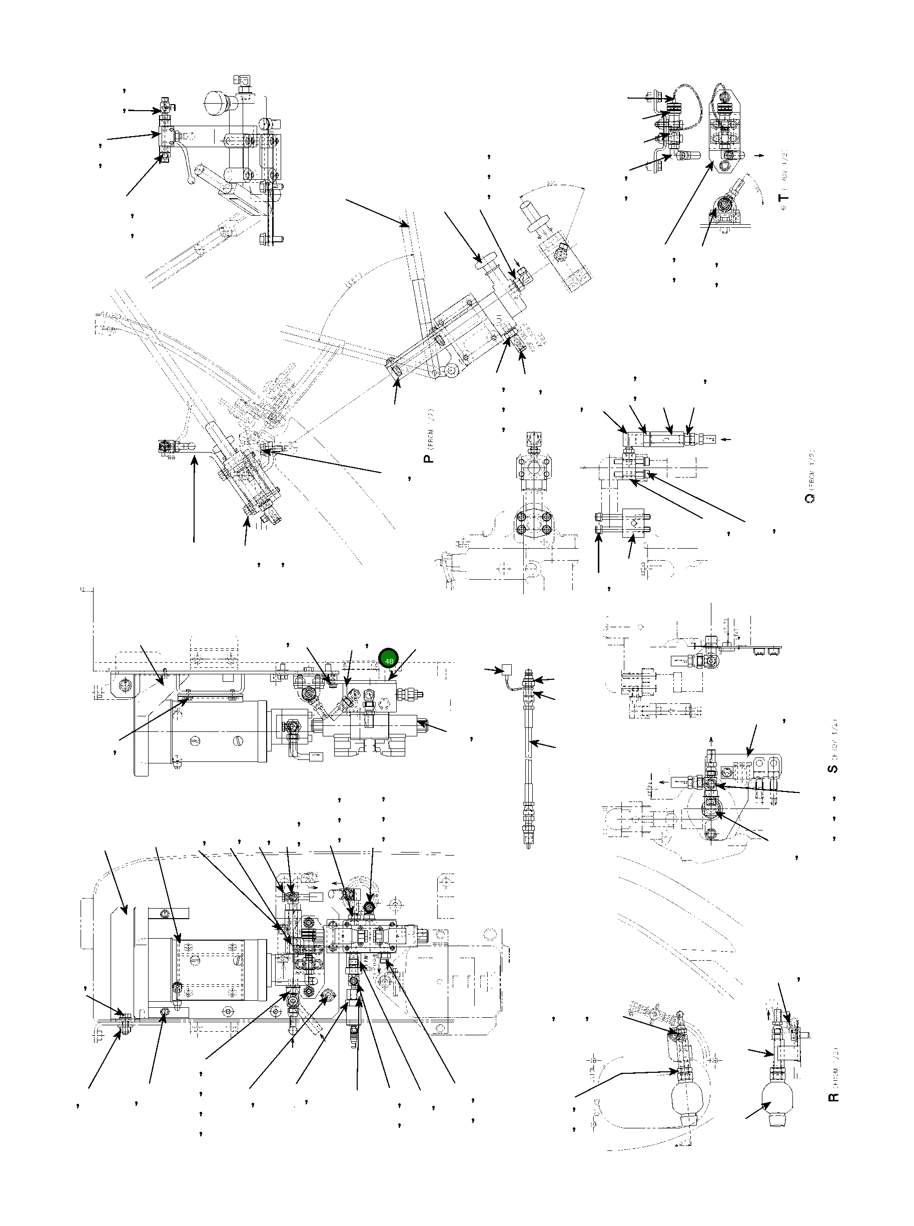 Болт 01252-70560 Komatsu