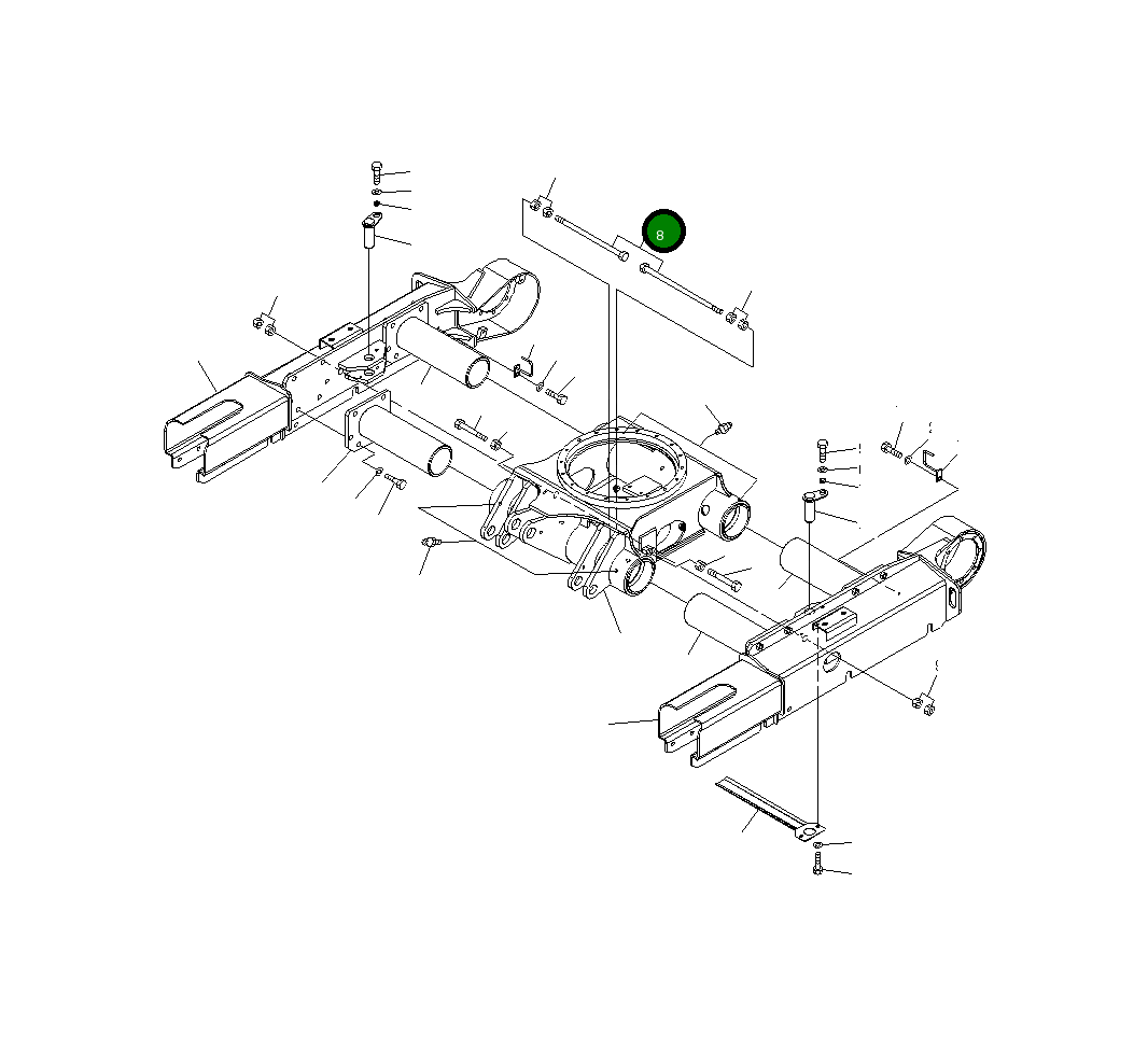 Болт 22J-35-25161 Komatsu