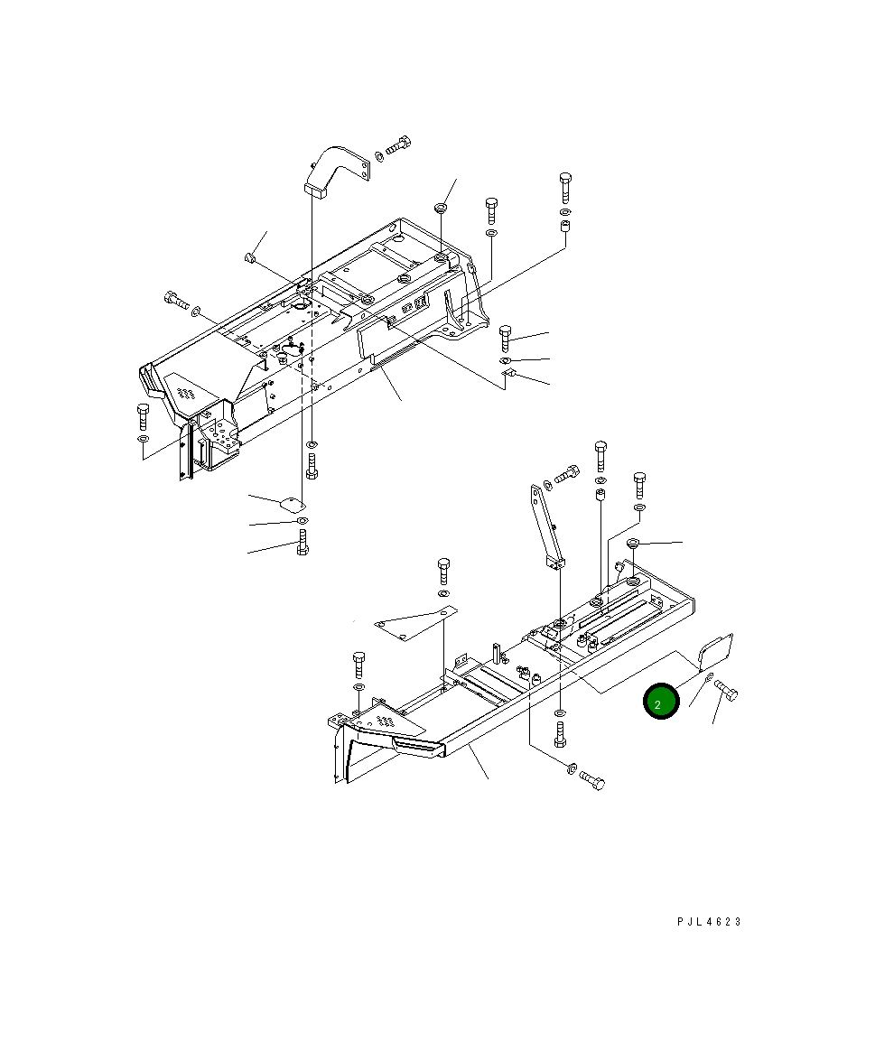 Крышка 17A-862-2920 Komatsu